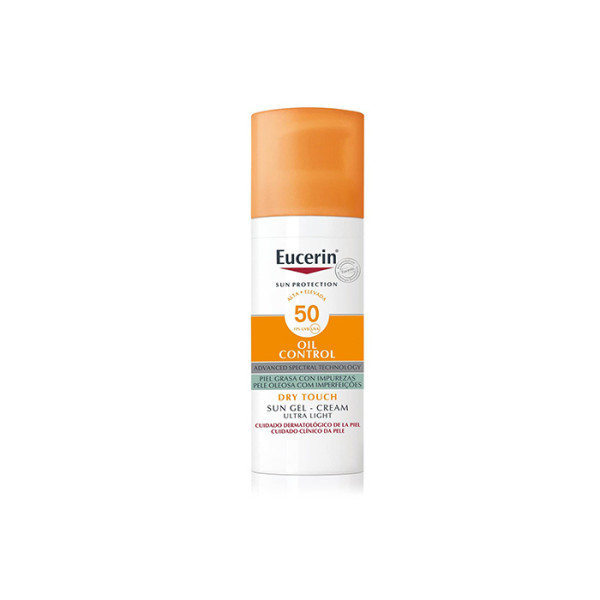 Eucerin Oil Control gēla saules aizsargkrēms SPF 50+, 50 ml