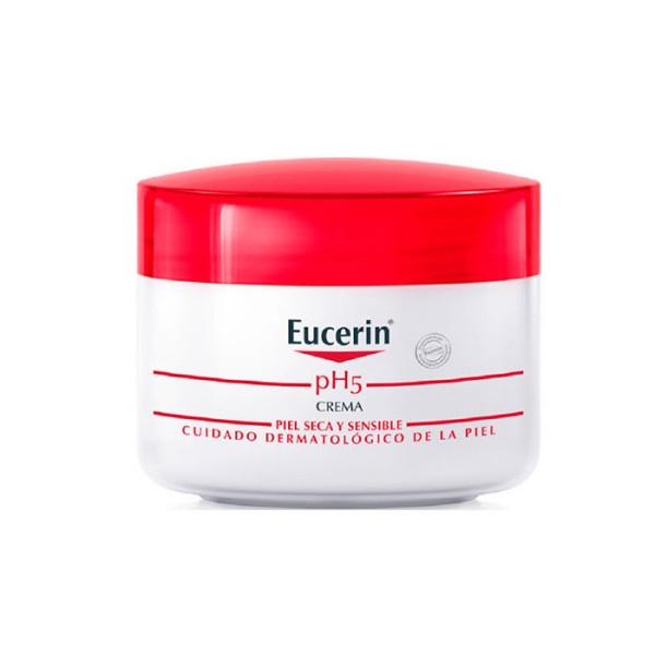 Eucerin Ph5 Cream Sensitive And Dry Skin ķermeņa krēms jutīgai un sausai ādai, 75 ml