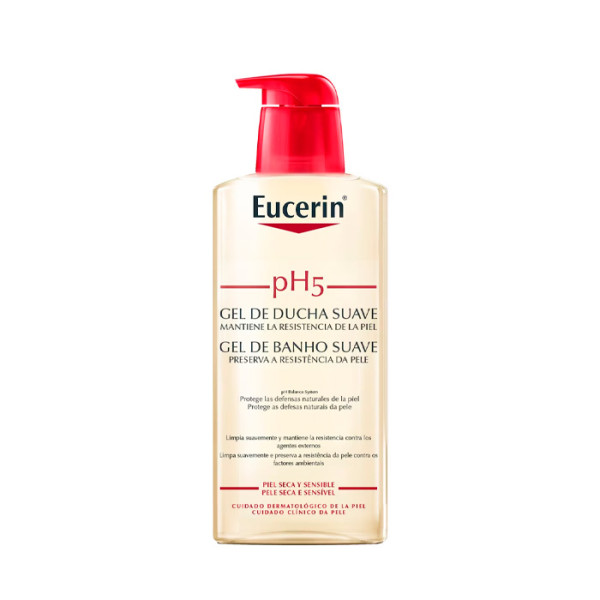 Eucerin PH5 Gentle Shower Gel maiga dušas želeja, 400 ml