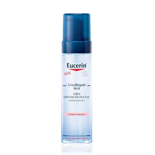 Eucerin Repair Plus Shower Foam dušas putas ar urīnvielu un nomierinošu aromātu, 200 ml