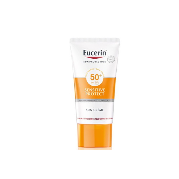 Eucerin Sensitive Protect Sun Creme SPF 50+ saules aizsargkrēms, 50 ml