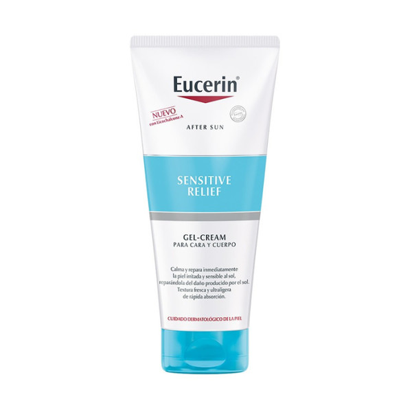 Eucerin Sensitive Relief pēcsauļošanās krēms- gēls-gēls-krēms pēc sauļošanās, 200 ml