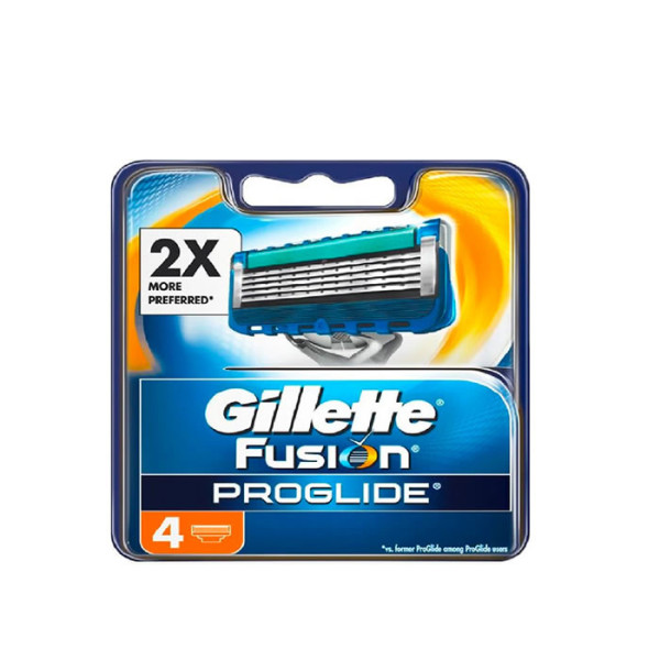 Gillette Fusion Proglide Refill maiņas skuvekļa asmeņi, 4 gab.