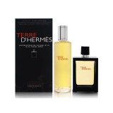 Hermes Terre D'hermes Pure Parfum smaržu komplekts vīriešiem (PP, 30 ml + PP uzpilde Refill, 125 ml)