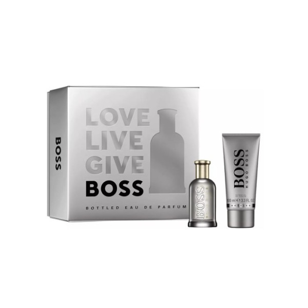 Hugo Boss BOSS komplekts pudelēs vīriešiem (EDP, 50 ml + dušas želeja, 100 ml)