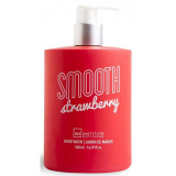 Idc Institute Smooth Hand Wash Strawberry šķidrās roku ziepes ar dozatoru, 500 ml