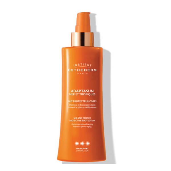 Institut Esthederm Adaptasun Body Lotion Strong Sun aizsargājošs ķermeņa losjons no saules, 200 ml