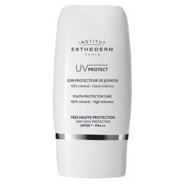 Institut Esthederm UV Protect Youth Protector Care SPF 50+ saules aizsargkrēms sejai, 30 ml