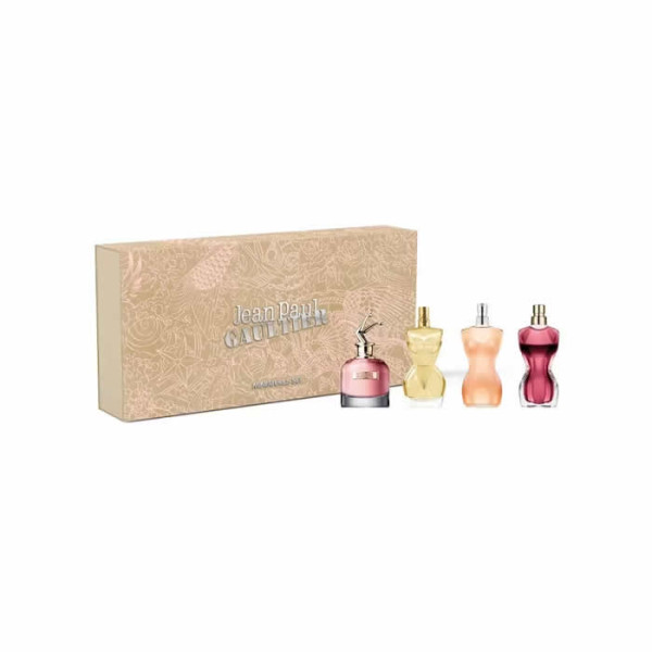 Jean Paul Gaultier Sievišķo miniatūru komplekta miniatūru komplekts sievietēm (La Belle EDP, 6 ml + Scandal EDP, 6 ml + Divine EDP, 6 ml + Classique EDP, 6 ml)