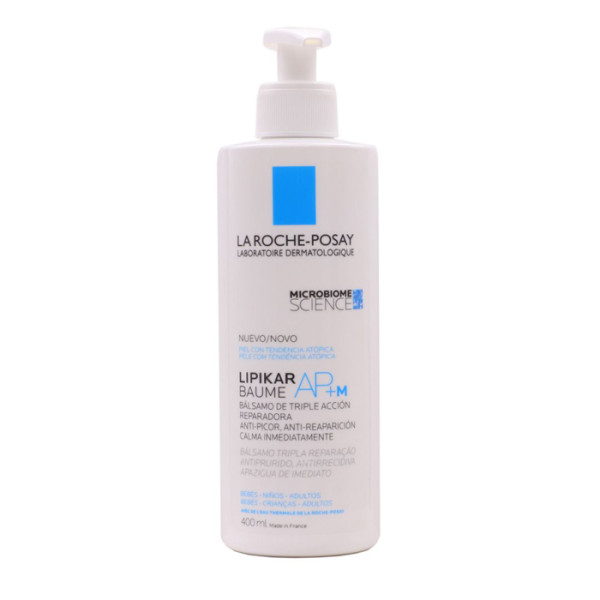 La Roche Posay Lipikar Baume AP+ balzams sausai un atopiskā dermatīta ādai, 400 ml