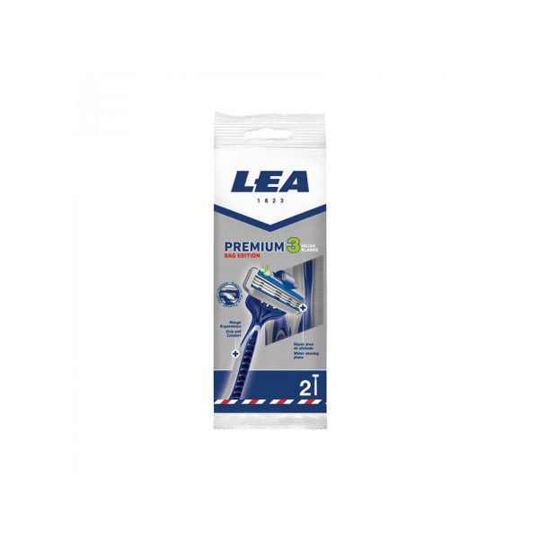 Lea Premium 3 Disposable Razor vienreizējais skuveklis, 2 gab.