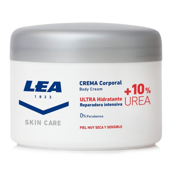 Lea Skin Care Ultra Moisturizing Body Cream Urea ķermeņa krēms ar 10% urīnvielu, 200 ml