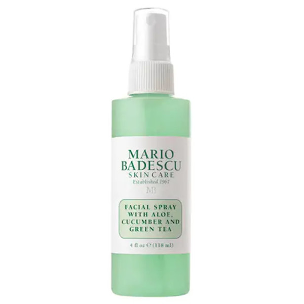 Mario Badescu sejas aerosols ar alveju, gurķi un zaļo tēju, atsvaidzinošs sejas aerosols, 118 ml