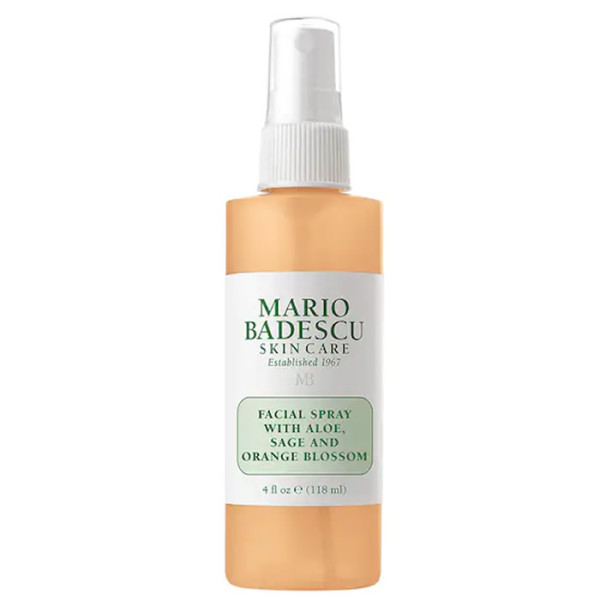 Mario Badescu sejas aerosols ar alveju, salviju un apelsīnu ziediem, 118 ml