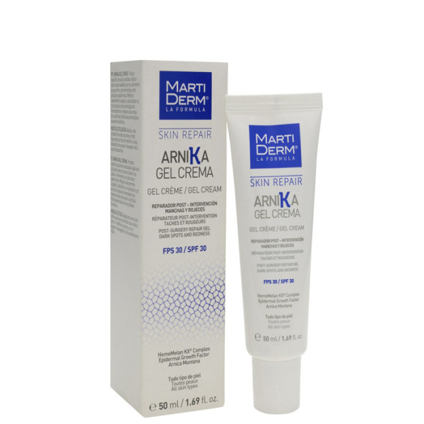 Martiderm Arnika Gel Cream SPF 30 saules aizsargkrēms, 50 ml