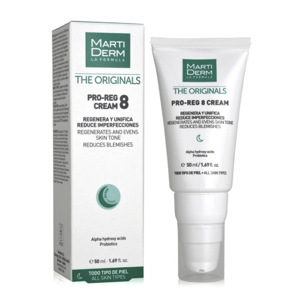 Martiderm Pro-Reg 8 Regenerating Cream atjaunojošs sejas krēms, 50 ml