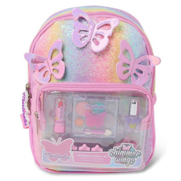 Martinelia Shimmer Wings Bagpack And Beauty Set bērnu kosmētikas komplekts mugursomā