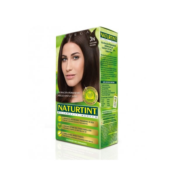 Naturtint 3N Ammonia Free Hair Color matu krāsa bez amonjaka, krāsa: 3N Tumši kastaņu brūna