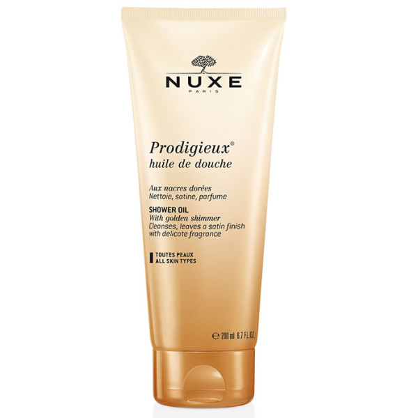 Nuxe Prodigieux Precious Scented Shower Oil dušas eļļa, 200 ml