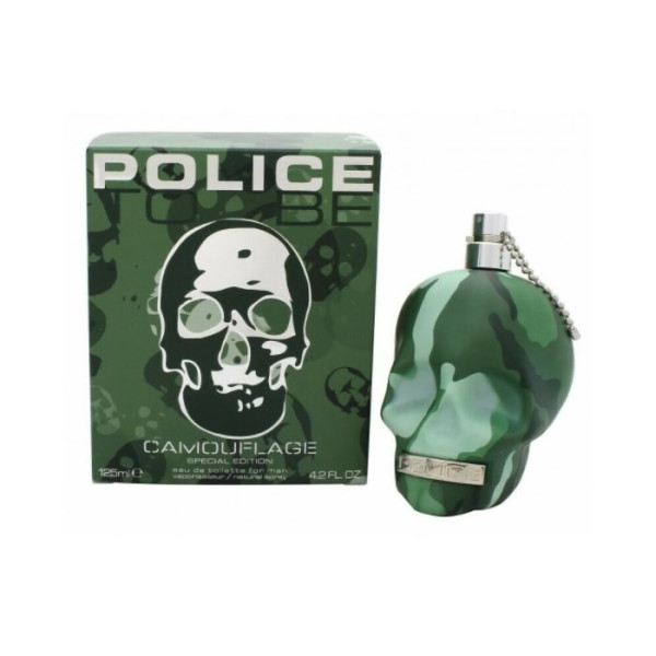 Police To Be Camouflage Special Edition EDT tualetes ūdens ūdens unisex, 125 ml