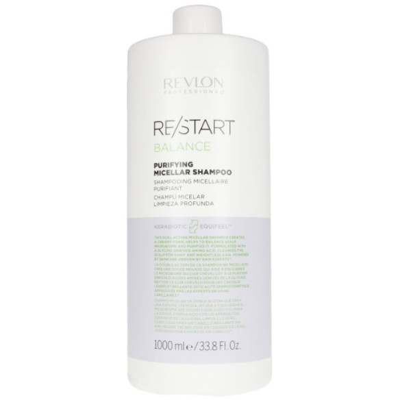 Revlon Professional RE/START Balance Purifying Micellar Shampoo, 1000 ml