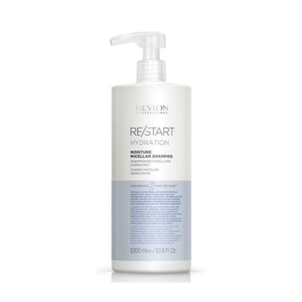 Revlon Professional Re/Start Hydration Moisture Micellar Shampoo micelārais šampūns, 1000 ml