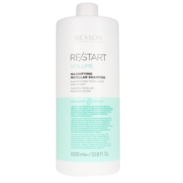 Revlon Professional Re/Start Volume Magnifying Micellar Shampoo micelārais šampūns, 1000 ml