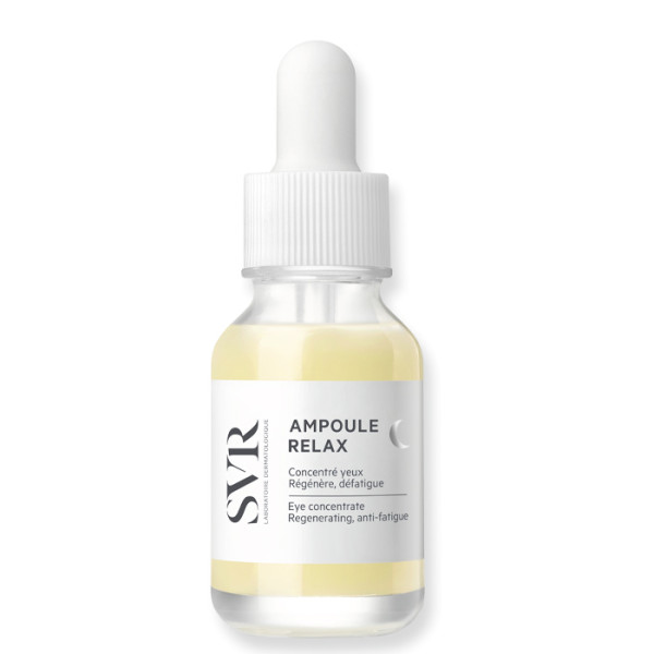 Svr Ampoule Relax Concentrated For Eyes Night relaksējošs nakts acu serums, 15 ml