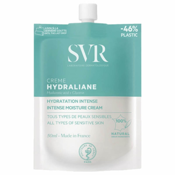 SVR Hydraliane Crème Hydratante Intense Moisture Cream intensīvi mitrinošs sejas krēms visu veidu dehidrētai ādai, 50 ml