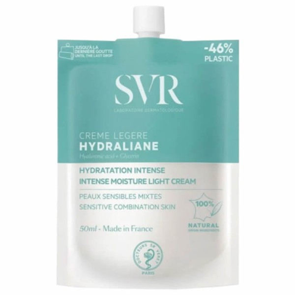 Svr Hydraliane Intense Moisturizing Light Cream mitrinošs sejas krēms dehidrētai kombinētai ādai, 50 ml