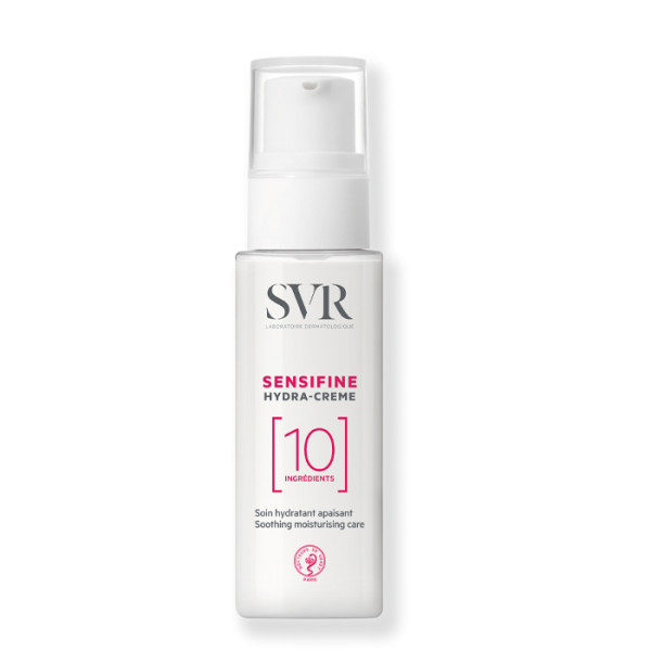 Svr Sensifine Hydra-Creme Moisturizing Care Calming nomierinošs krēms jutīgai sejas ādai, 40 ml