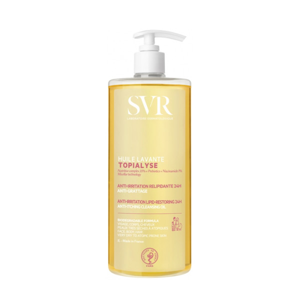 SVR Topialyse Cleansing Oil ķermeņa mazgāšanas līdzeklis, 1000 ml