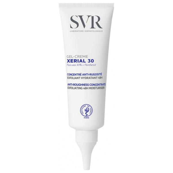 Svr Xerial 30 Gel-Cream ādu mīkstinošs krēms ar 30% urīnvielu, 75 ml