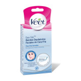 Veet Hair Removal Strips Sensitive Skin epilāciju sloksnes, 20 gab.