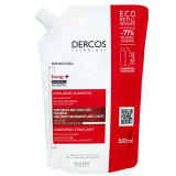 Vichy Dercos Energy+ Stimulating Shampoo Refill šampūns pret matu izkrišanu vājiem matiem un jutīgai galvas ādai, 500 ml