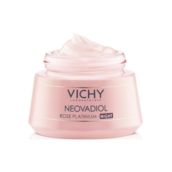 Vichy Neovadiol Rose Platinium Night Cream nakts sejas krēms nobriedušai ādai, 50 ml