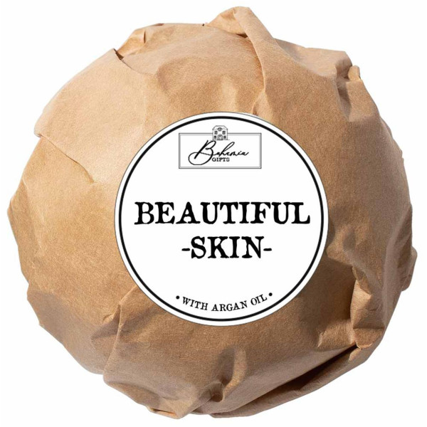 Bohemia Gifts BEAUTIFUL SKIN - Putojošas vannas bumbas ar argana eļļu, 110 g