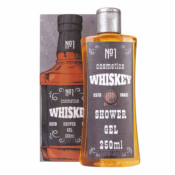 Bohemia Gifts WHISKEY Shower Gel - Dušas želeja kastītē, 250 ml