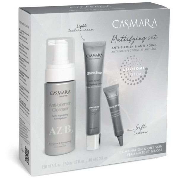 Casmara Mattifying Set Anti Blemish & Anti Aging sejas kopšanas komplekts