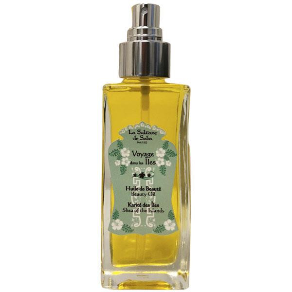 La Sultane de Saba Aloe Vera Shea of the Island Beauty Oil (vīģu, orhideju) ķermeņa eļļa, 200 ml