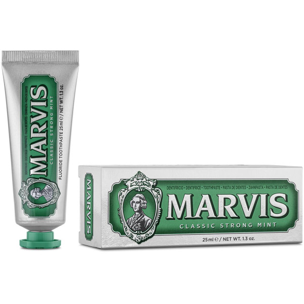 Marvis Classic Strong Mint Classic zobu pasta ar piparmētru garšu, 25 ml