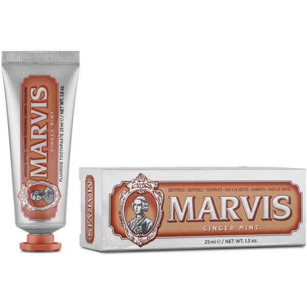 Marvis Ginger Mint zobu pasta ar ingvera un piparmētru garšu, 25 ml