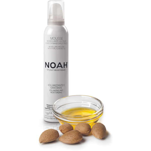 Noa 5.8. Modeling Mousse With Pure Argan Oil Matu putas ar mandeļu eļļu, 250 ml 