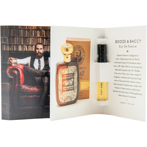 Captain Fawcett Booze & Baccy Eau De Parfum Kvepalai vyrams, 2 ml