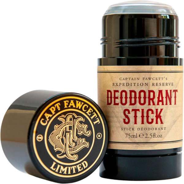 Captain Fawcett Expedition Reserve Deodorant Stick Uzklājams dezodorants vīriešiem, 75 ml