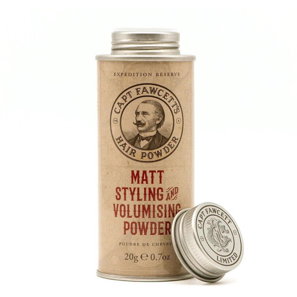 Captain Fawcett Expedition Reserve Hair Powder Plaukų formavimo pudra, 20g