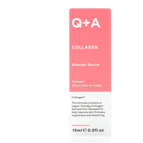 Q+A Collagen Booster Serum Sejas serums ar kolagēnu, 15 ml