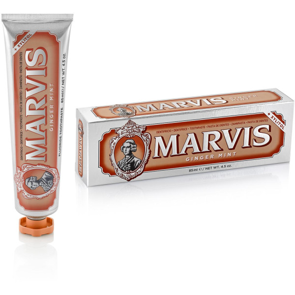 Marvis Ginger Mint zobu pasta ar ingvera un piparmētru garšu, 85 ml