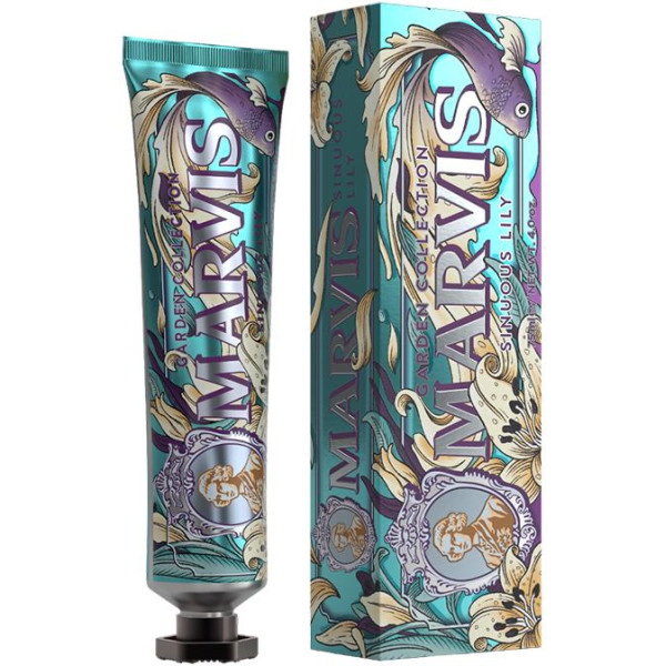 Marvis Sinuous Lily Mint un liliju zobu pasta, 75 ml