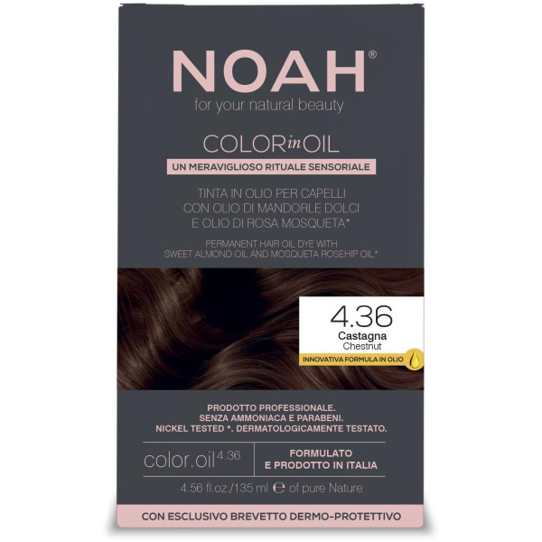 Noah Color In Oil 4.36 Eļļas matu krāsa, 135 ml